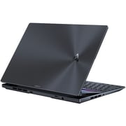 Asus ZenBook Pro 14 Duo OLED (2023) Laptop - 13th Gen / Intel Core i7-13700H / 14.5inch 3K / 1TB SSD / 16GB RAM / Shared Intel Iris Xe Graphics / Windows 11 / English Keyboard / Tech Black / International Version - [UX8402VU-P1036W]