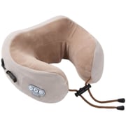 Zespa Neck Cushion Massager Travel Pillow Massager Brown