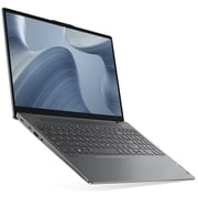 Lenovo IdeaPad 5 15IAL7 (2022) Laptop - 12th Gen / Intel Core i5-1235U / 15.6inch FHD / 512GB SSD / 16GB RAM / 2GB NVIDIA GeForce MX550 Graphics / Windows 11 Home / English & Arabic Keyboard / Storm Grey / Middle East Version - [82SF00K9AX]