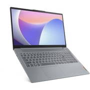 Lenovo IdeaPad Slim 3 15IRH8 (2023) Laptop - 13th Gen / Intel Core i7-13620H / 15.6inch FHD / 512GB SSD / 16GB RAM / Shared Intel UHD Graphics / Windows 11 Home / English & Arabic Keyboard / Arctic Grey / Middle East Version - [83EM003HAX]