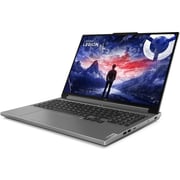 Lenovo Legion 5 16IRX9 (2024) Laptop - 14th Gen / Intel Core i7-14650HX / 16inch WQXGA / 1TB SSD / 16GB RAM / 8GB NVIDIA GeForce RTX 4060 Graphics / Windows 11 Home / English & Arabic Keyboard / Luna Grey / Middle East Version - [83DG002GAX]