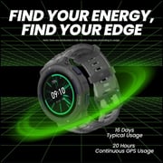 Amazfit Active Edge A2212 Smartwatch Lava Black