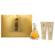 Kim Kardashian Pure Honey L Perfume For Women 100 ml Eau de Parfum + 100ml Body Lotion & 100ml Bodywash Gift Set