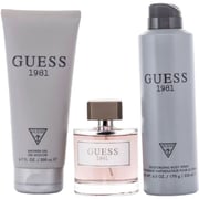 Guess 1981 Perfume For Men 100ml Eau de Toilette + Shower Gel 200ml + Body Spray 226ml Gift Set