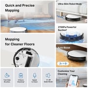 TP-Link Robot Vacuum Cleaner White Tapo RV20 Mop