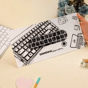 Dawenha Keyboard Sticker - Licorice