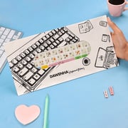 Dawenha Keyboard Sticker - Coffee Time