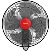 Tornado wall fan 16 inch with 4 plastic blades and remote control in black color EPS-16R