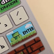Dawenha Keyboard Sticker - Super Mario