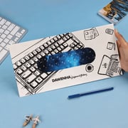 Dawenha Keyboard Sticker - Pinwheel