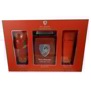 Tonino Lamborghini Sportivo Perfume For Men 125ml Eau de Toilette + 100ml Shower Gel + 100ml After Shave Balm Gift Set