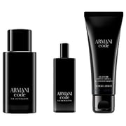 Giorgio Armani Code Perfume For Men 73ml Eau de Toilette + 73ml Shower Gel + 14ml Mini Spray Gift Set