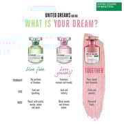 United Colours Of Benetton Dreams Together U Perfume For Women 80ml Eau de Toilette