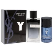 Yves Saint Laurent Y Perfume For Men 100ml Eau de Parfum + 70g Deodorant Stick Gift Set