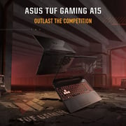 Asus TUF Gaming A15 (2023) Laptop - AMD Ryzen 5-7535HS / 15.6inch FHD / 512GB SSD / 8GB RAM / 4GB NVIDIA GeForce RTX 3050 Graphics / Windows 11 Home / Black - [FA506NC-HN002W]