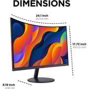 Koorui 27N5C FHD Curved Computer Monitor 27inch