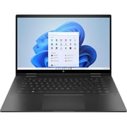 اتش بي لابتوب Envy x360 2 في 1 قابل للتحويل (2022) - AMD رايزن 7-5825U / 15.6 بوصة FHD / 512 جيجا SSD / 12 جيجا رام / رسومات AMD راديون R مشتركة / ويندوز 11 هوم / لوحة مفاتيح بالإنجليزية / الأسود الليلي / الإصدار العالمي - [ 15-EY0023DX]