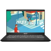 MSI Modern 14 (2022) Ultrabook - 12th Gen / Intel Core i3-1215U / 14inch FHD / 256GB SSD / 8GB RAM / Shared Intel UHD Graphics / Windows 11 Home / Classic Black - [MODERN 14 C12MO/i3]