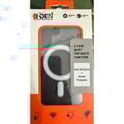 E-Den Case With Screen Protector Clear Galaxy S24 Ultra