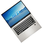 ام اس اي برستيج 14 (2023) الترابوك - الجيل 13 / انتل كور i5-13420H / 14 بوصة FHD+ / 512 جيجا SSD / 8 جيجا رام / رسومات انتل ايريس Xe مشتركة / ويندوز 11 هوم / فضي عصري - [برستيج 14 EVOB13M] - طلب مسبق