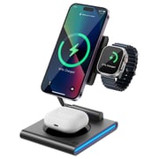 Wiwu 3-in-1 Wireless Charger Grey