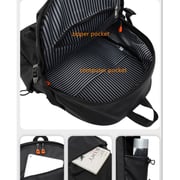 Glassology Laptop Backpack Black 15.6Inch