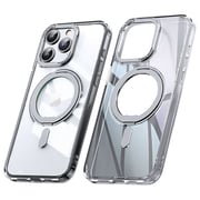 Glassology MagSafe Ring Stand Case Clear iPhone 15 Pro Max