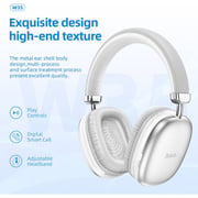 Hoco W35SL W35 Wireless Over Ear Headphones Silver