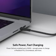 Belkin USB-C Braided Cable 3m Black