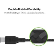 Belkin USB-C Braided Cable 3m Black