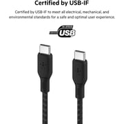 Belkin USB-C Braided Cable 3m Black