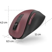 Hama Recharge Wireless Mouse Red