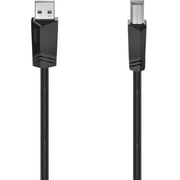 Hama Printer USB Cable 1.5m Black