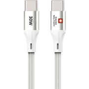 Swiss Military USB-C To USB-C Cable 1.2m White