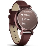 Garmin 010-02839-03 Lily 2 Smartwatch Classic Dark Bronze With Mulberry Leather Band