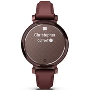 Garmin 010-02839-03 Lily 2 Smartwatch Classic Dark Bronze With Mulberry Leather Band