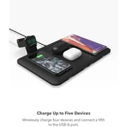 Mophie 4-in-1 Wireless Charger Black