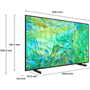 Samsung 75CU8100 Crystal 4K UHD Television 75inch (2023 Model)