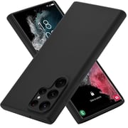 Protect Silicon Magnetic Case With Screen Protector Black Samsung Galaxy S24 Ultra