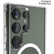 Protect Silicon Magnetic Case With Screen Protector Clear Samsung Galaxy S24 Ultra