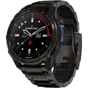 Garmin 010-02752-14 Descent MK3i DLC TT Smartwatch Carbon Grey DLC Titanium With DLC Titanium Band