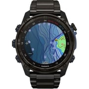 Garmin 010-02752-14 Descent MK3i DLC TT Smartwatch Carbon Grey DLC Titanium With DLC Titanium Band