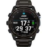 Garmin 010-02752-14 Descent MK3i DLC TT Smartwatch Carbon Grey DLC Titanium With DLC Titanium Band