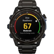Garmin 010-02752-14 Descent MK3i DLC TT Smartwatch Carbon Grey DLC Titanium With DLC Titanium Band
