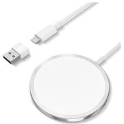 Chargeworx Magnetic Wireless Charger White