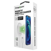 Chargeworx Magnetic Wireless Charger White