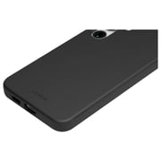 Levelo Iris Liquid Silicone Case Black Galaxy S24 Plus