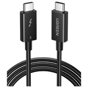 Ugreen USB-C 100WPD 40gbps Thunderbolt 4 Cable 0.8m Black
