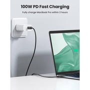 Ugreen USB-C 100WPD 40gbps Thunderbolt 4 Cable 0.8m Black