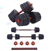 Sparnod Fitness 2-in-1 Dumbbells/Barbells Set 30kg SCD-30